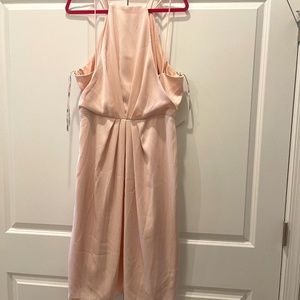 NWT ASOS DRESS JUST Beautiful BLUSH PINK US 14